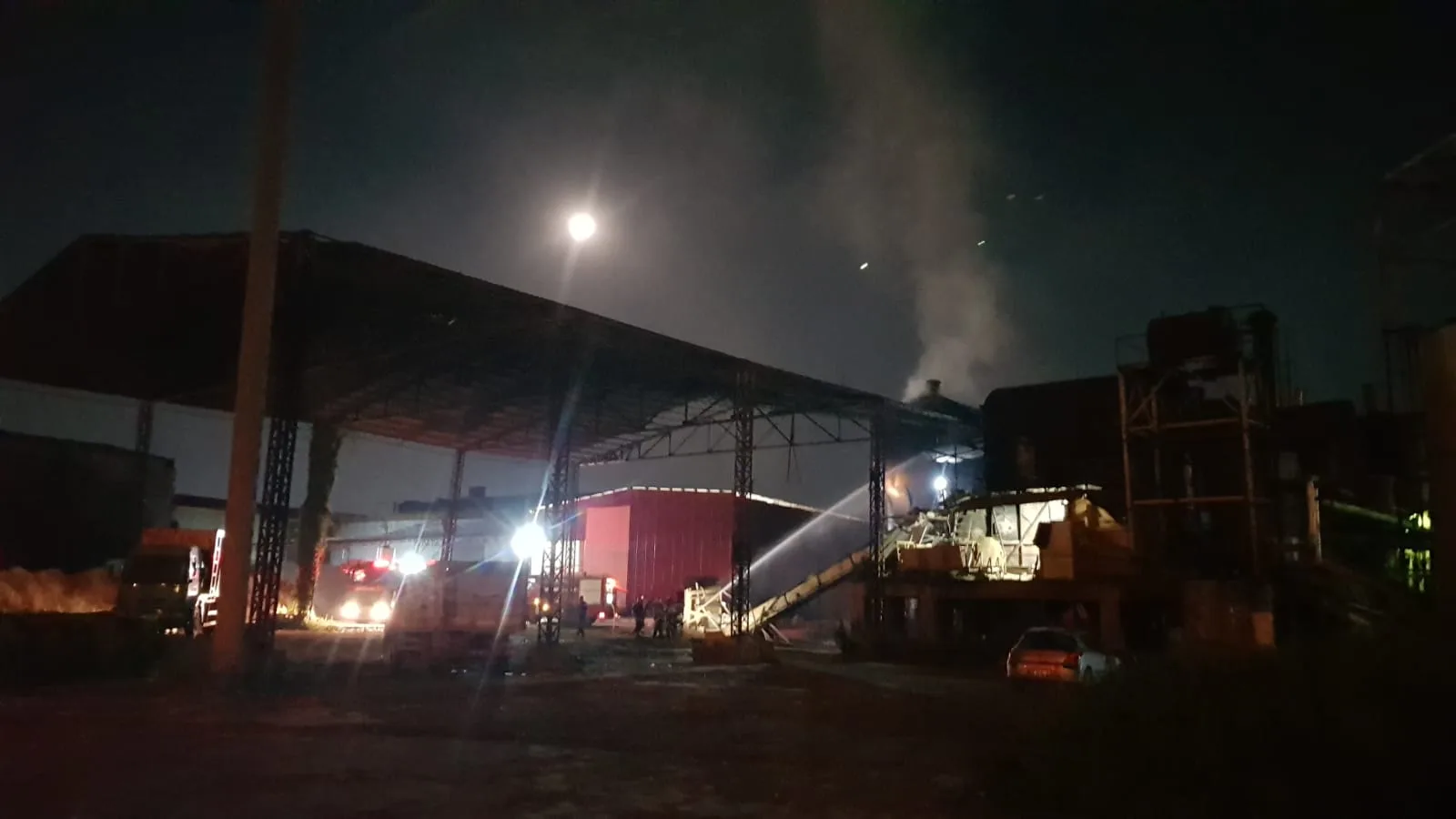 OSB’de korkutan yangın