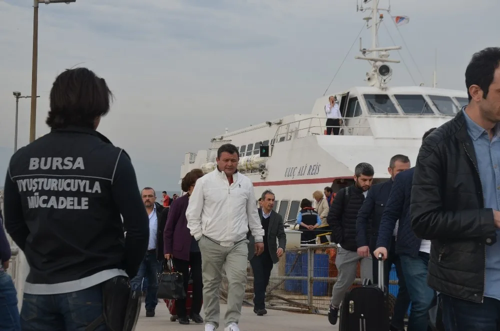 Deniz Otobüsünde Nefes Kesen Uyuşturucu Operasyonu