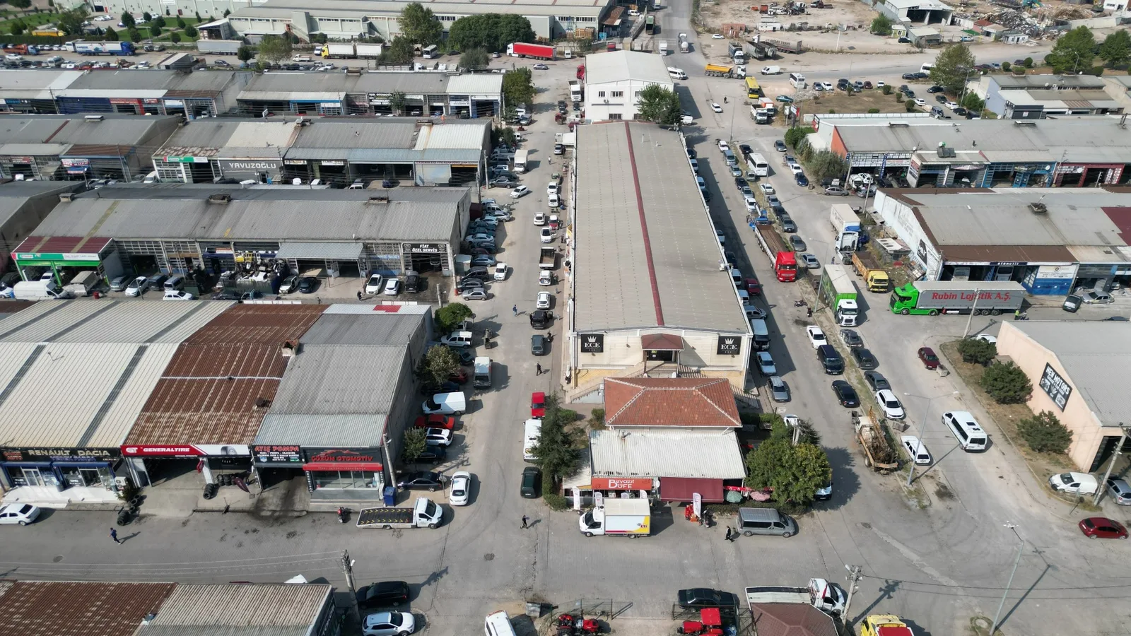 METAL SANAYİDE PARKE TAŞ VE OTOPARK DÜZENLEMELERİ YAPILDI