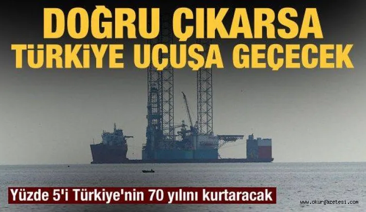 Doğru çıkarsa Türkiye uçuşa geçecek! Yüzde 5'i Türkiye'nin 70 yılını kurtaracak