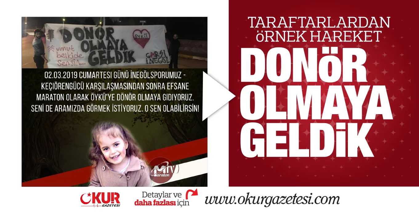 DONöR OLMAYA GELDiK