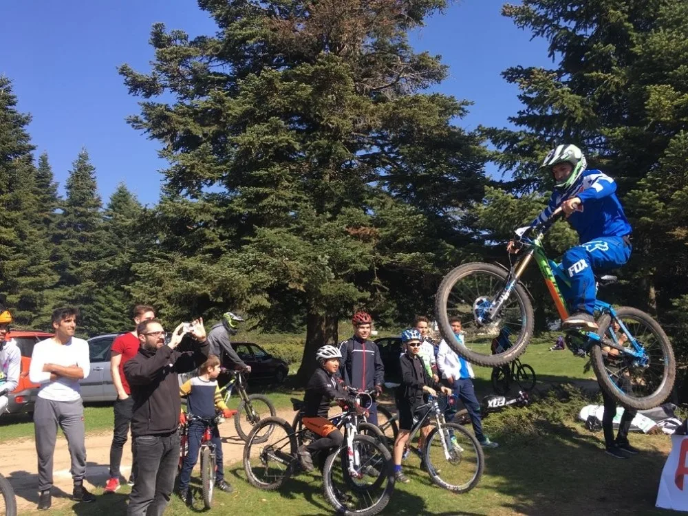 Downhill Bisikletçileri Uludağda Buluştu