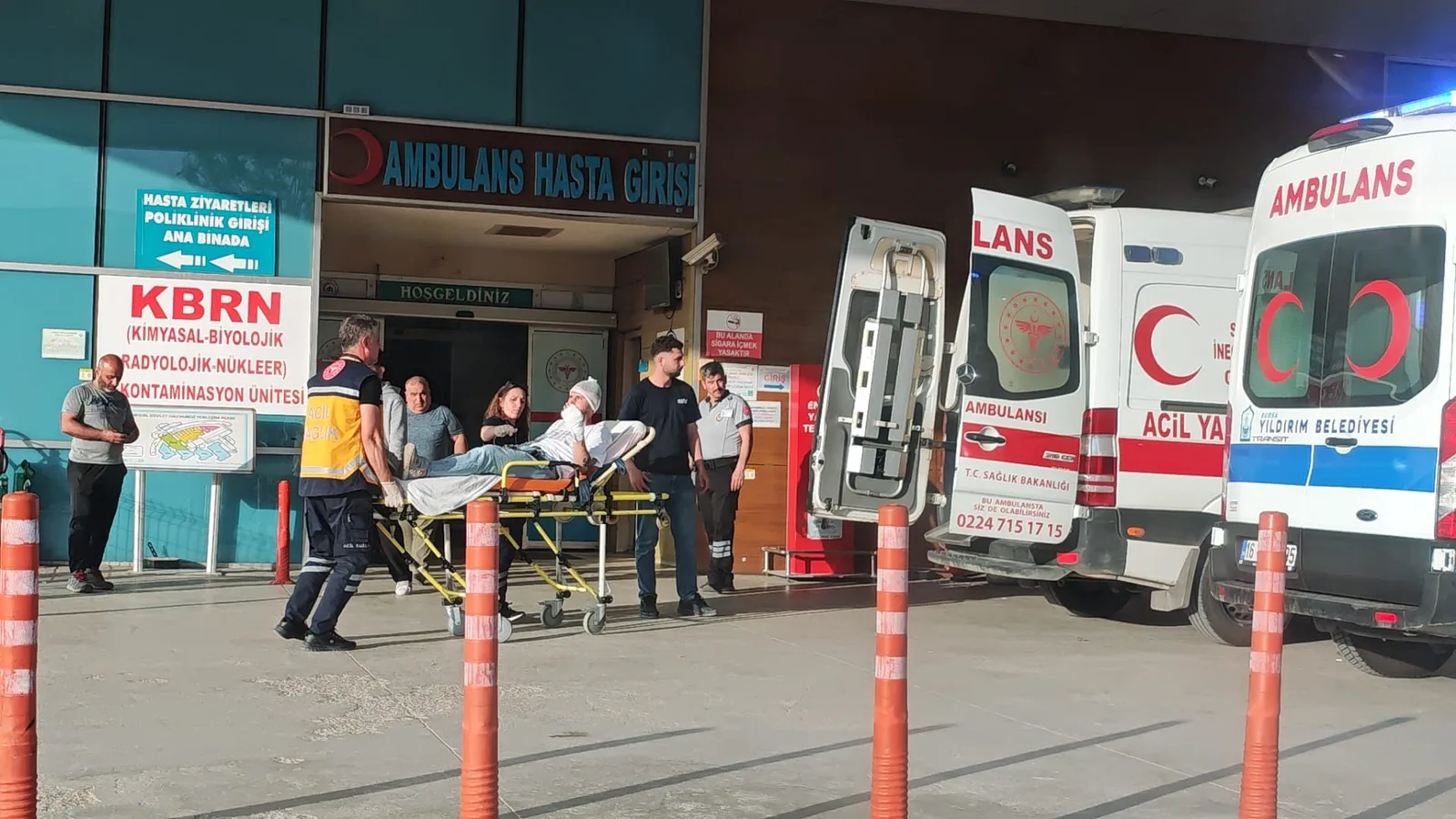 İnegöl’de bıçaklı kavga