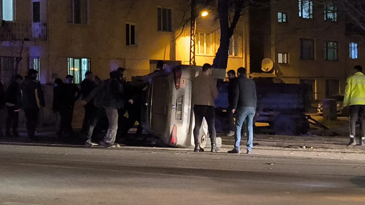 İnegöl'de feci kaza