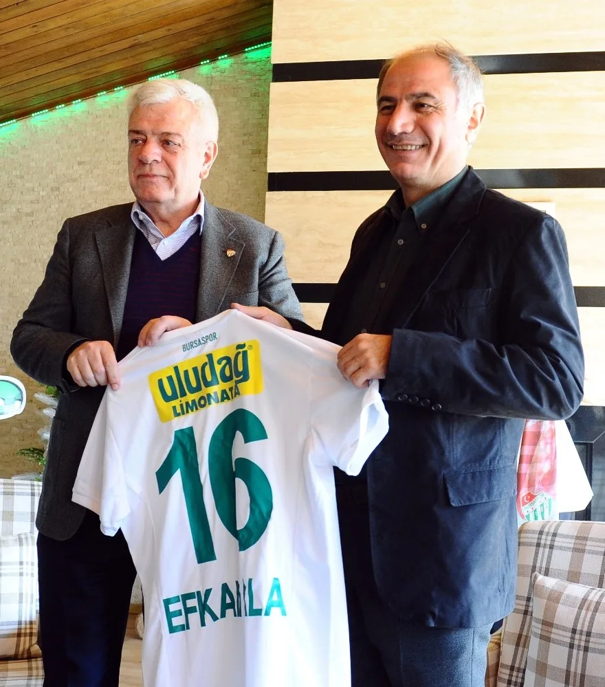 Efkan Aladan Bursaspora Ziyaret