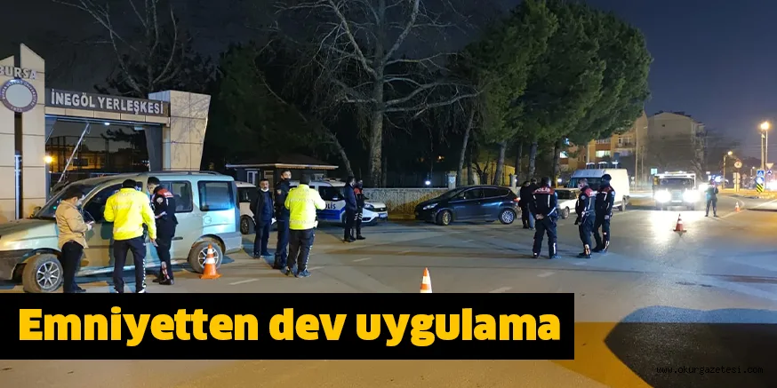 Emniyetten dev uygulama