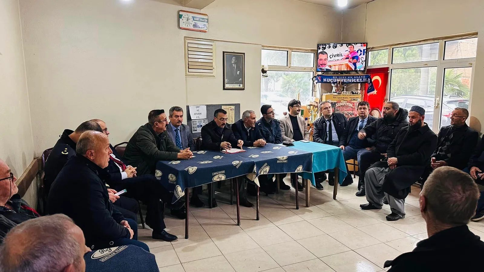 Arslan ve kurum müdürleri kırsala çıkarma yaptı