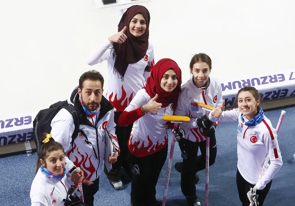 Eyof 2017De Türkiye Üçüncü Madalyasını Curlingde Kazandı