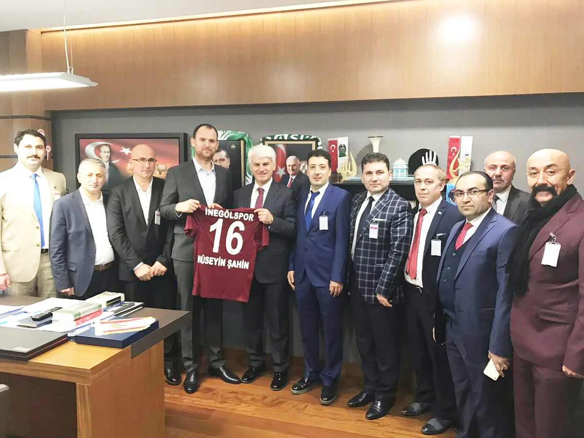 YÖNETİMDEN ŞAHİN’E ZİYARET