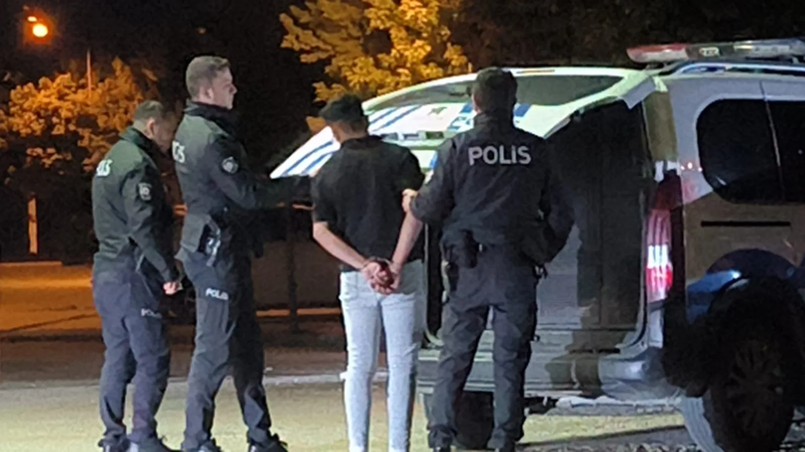 Olay yerinden kaçan sürücü, evinden alındı
