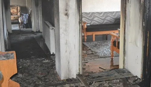 Eşyalar kullanılmaz hale geldi
