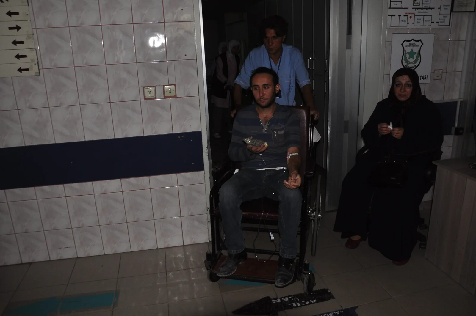 Ertuğrulgazi’deki kazada 2 kişi yaralandı
