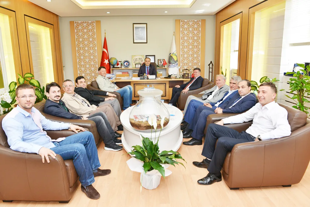 Yeni yönetimden Aktaş'a ziyaret