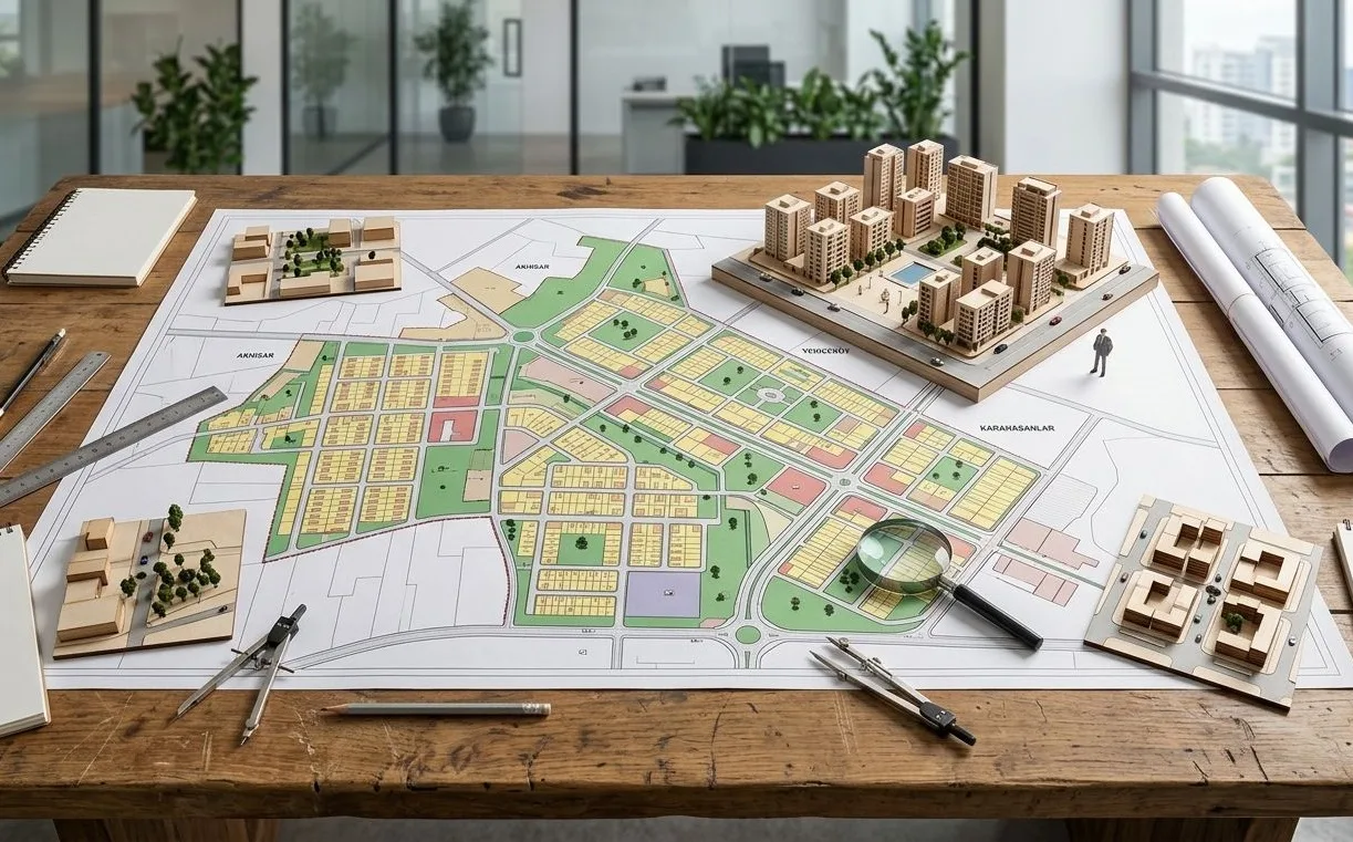 İnegöl için hazırlanan 1/1000 ölçekli uygulama imar planı değişikliği kabul edildi