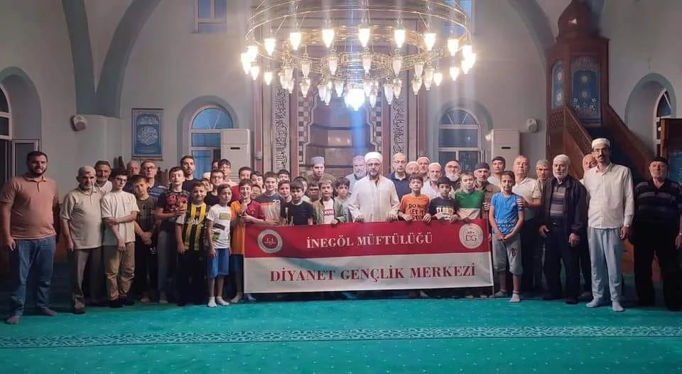 İnegöl Diyanet Gençlik Koordinatörlüğü'nden 15 Temmuz Anma Programı