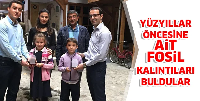 FOSİL KALINTILARI BULDULAR