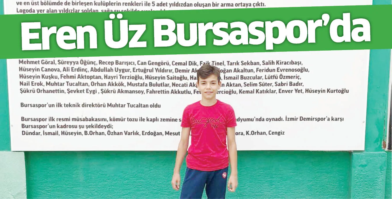 Eren Üz Bursaspor'da