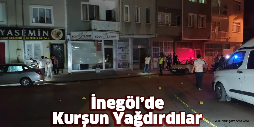 Gece saatlerinde bir eve ateş açan şahısların yakalanması an meselesi