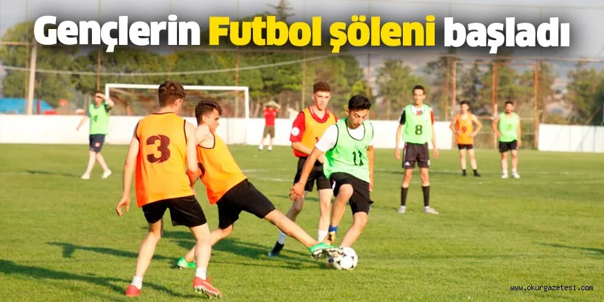 Gençlerin Futbol şöleni başladı
