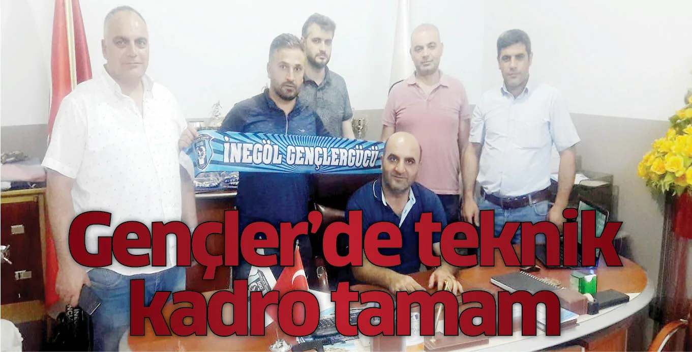 Gençler'de teknik kadro tamam