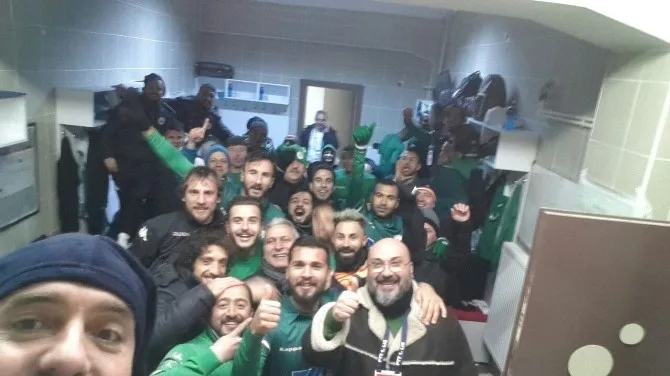 Giresunsporda Galibiyet Sevinci
