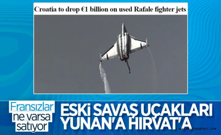 Hırvatistan, Fransa'dan 12 adet ikinci el Rafale satın alacak