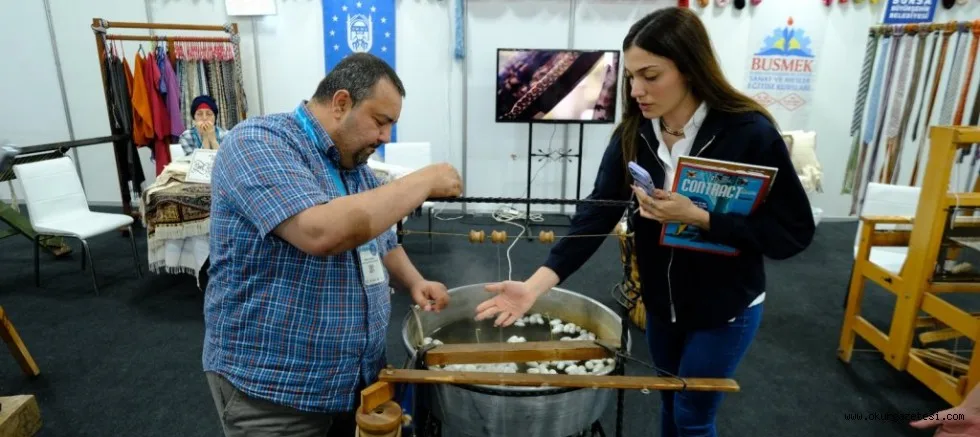 HOMETEX’in gözdesi Bursa İpeği