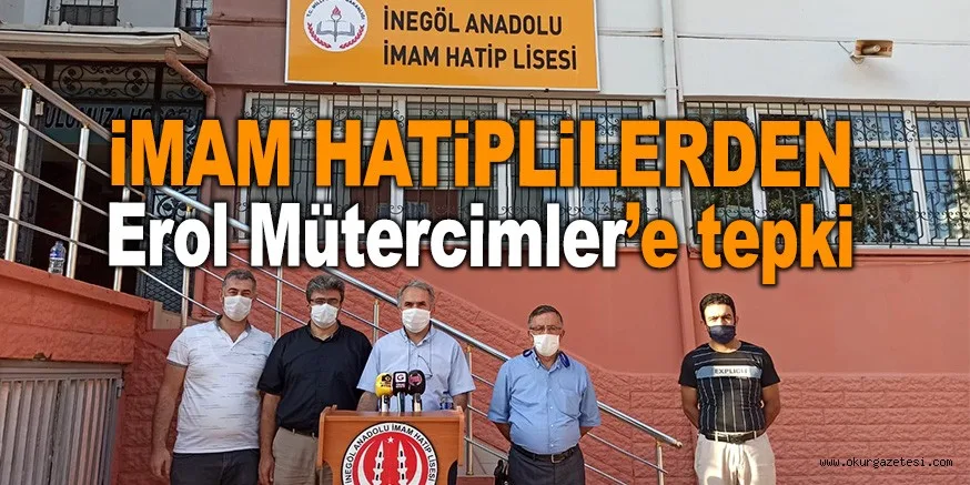 İMAM HATİPLİLERDEN EROL MÜTERCİMLER'E TEPKİ