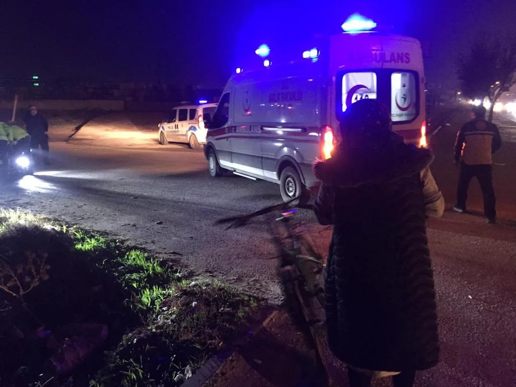 Çarpıp kaçan sürücü yakalandı... Bakın neden kaçmış...?!