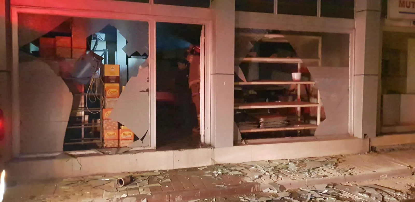 İnegöl'de patlama...