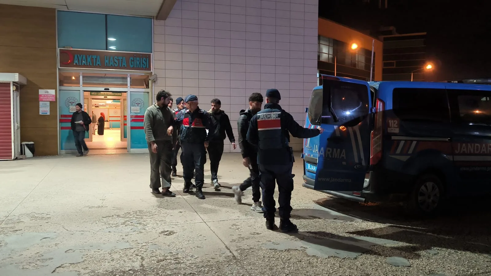 İnegöl’de 7 kaçak göçmen daha yakalandı