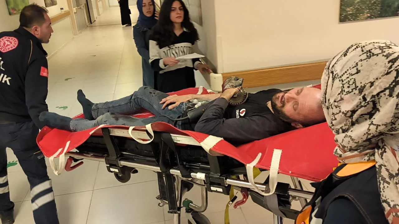 İnegöl'de can yakan iş kazası