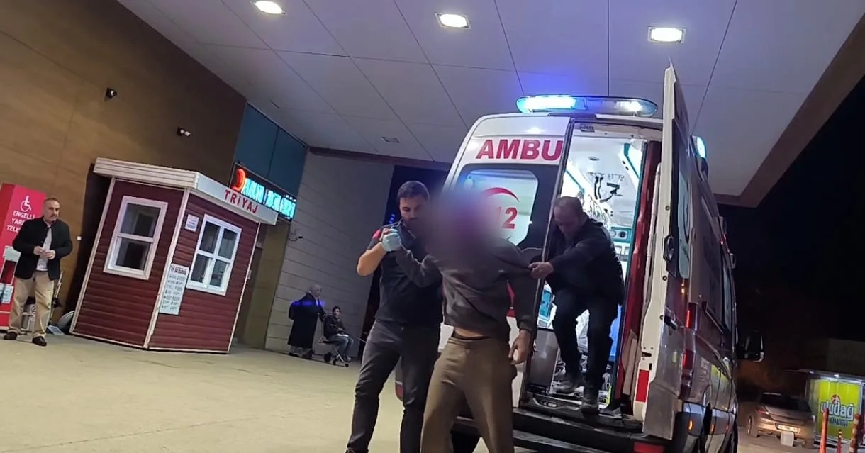 Önce alkol aldı, sonra bıçaklandı