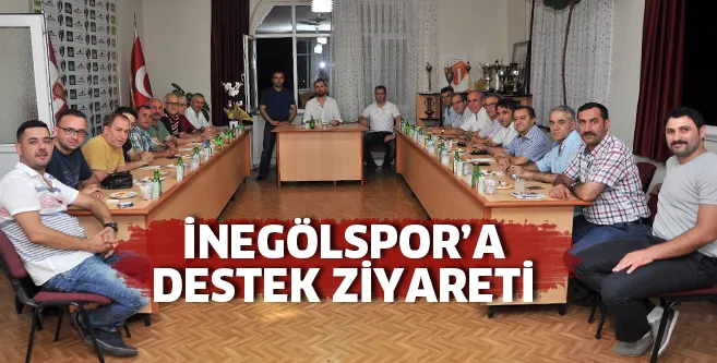 İnegölspor'a destek ziyareti