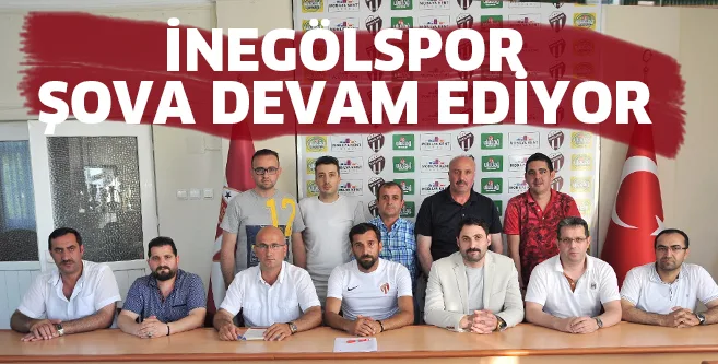İnegölspor'da şov devam ediyor