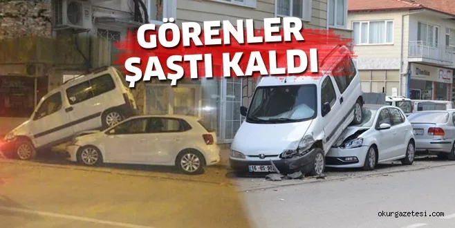 İNEGÖL'DE İLGİNÇ KAZA