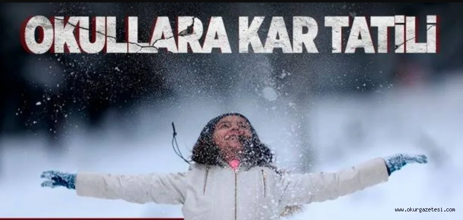 İnegöl'de okullar tatil