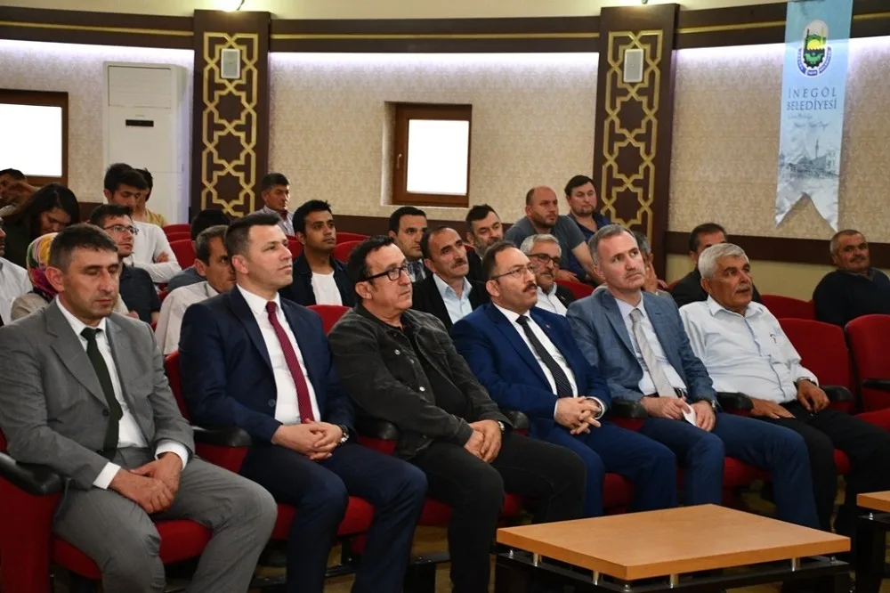 İnegöldeki Çiftçilere Sertifikaları Törenle Verildi