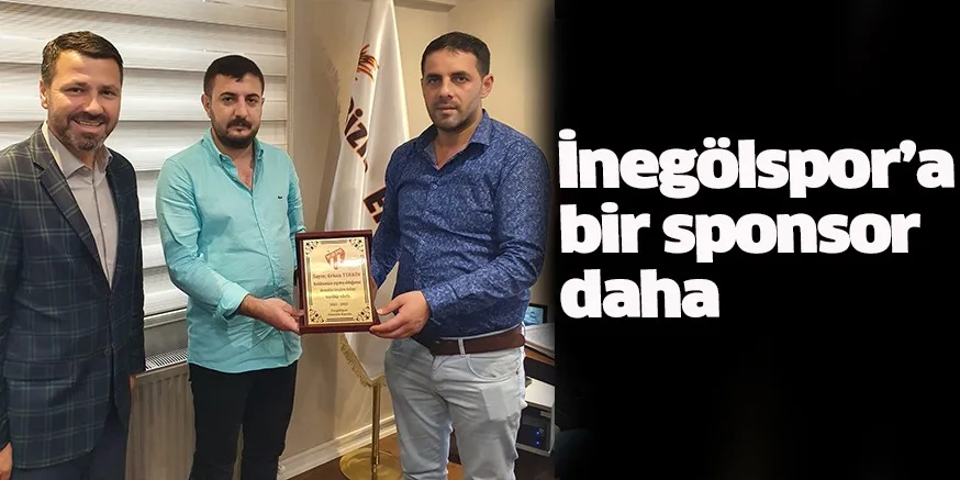 İnegölspor’a bir sponsor daha