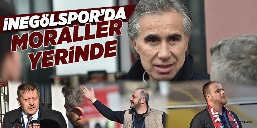 iNEGöLSPOR’DA MORALLER YERiNDE