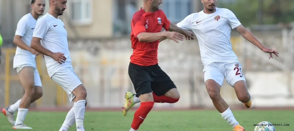 İnegölspor hazırlık maçlarında esti gürledi