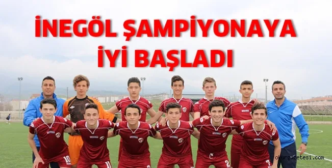 İnegölspor kazanmasını bildi