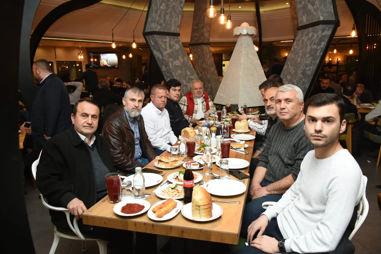 Servisçiler iftarda buluştu