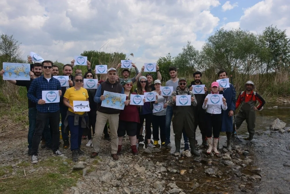 İznik Gölünde Dünya Balık Göçü Günü Kutlandı