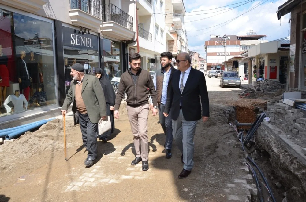 İznikte Elektrik Hatları Yer Altına İniyor