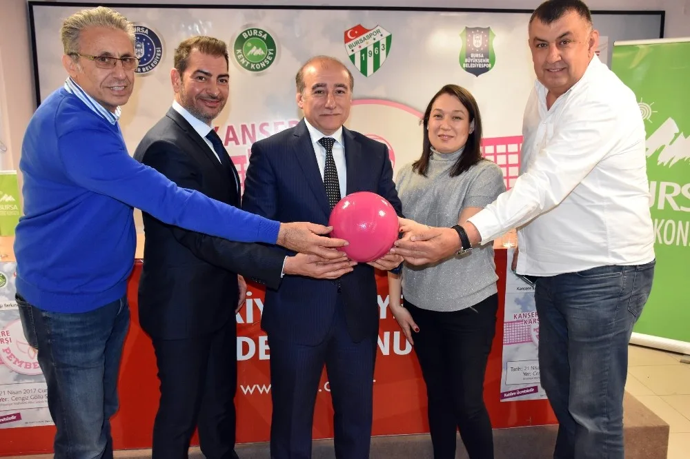 Kansere Karşı Farkındalık İçin Pembe File