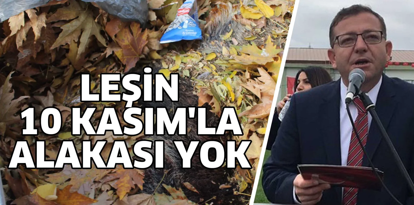 LEŞİN, 10 KASIM'LA ALAKASI YOK