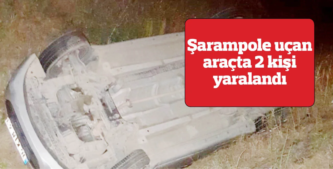 OTOMOBİL DEREYE UÇTU 4 KİŞİLİK AİLE ÖLÜMDEN DÖNDÜ