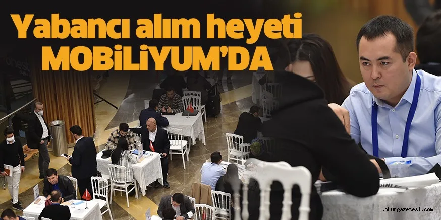 Kazakistan ve Özbekistan’dan İnegöl’e gelen heyet, mobilya alımı için ikili görüşmelerini gerçekleştirdi