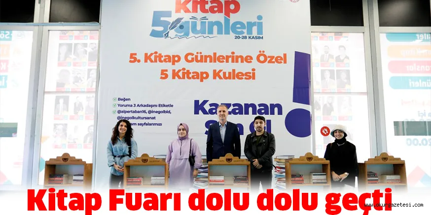 Kitap Fuarı dolu dolu geçti